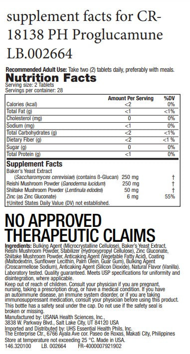 Usana Proglucamune - Daily Vitality even under stress