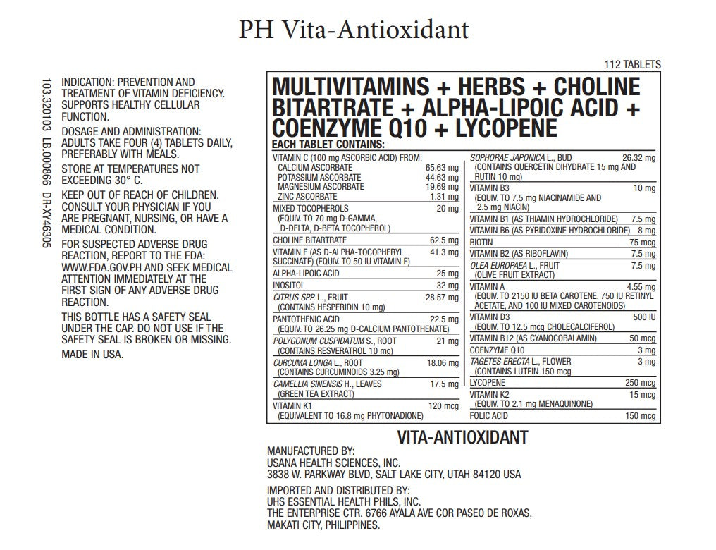 USANA Mini CellSentials (56 tablets)