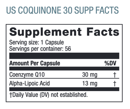 USANA® CoQuinone - Boost your cellular health (56 Capsules)